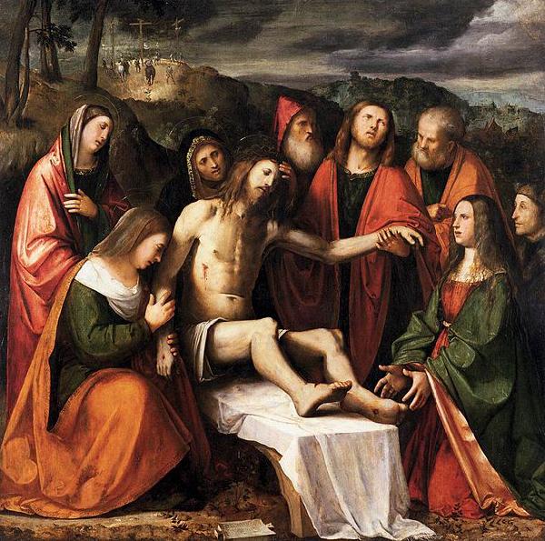 Girolamo Romanino Pieta Sweden oil painting art